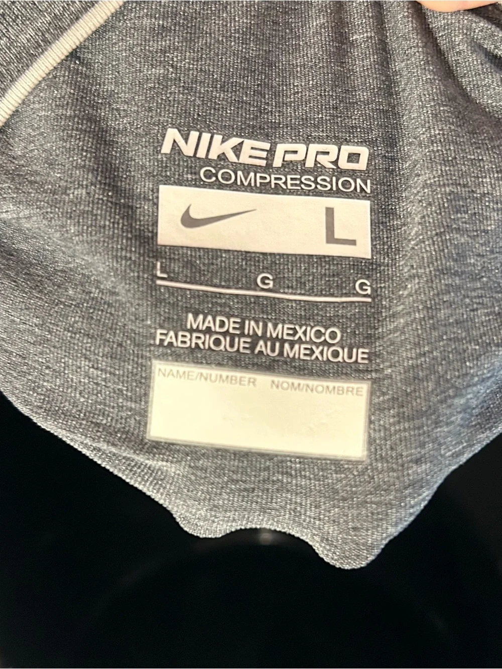 Nike Pro Compression Top - Women’s Size L
